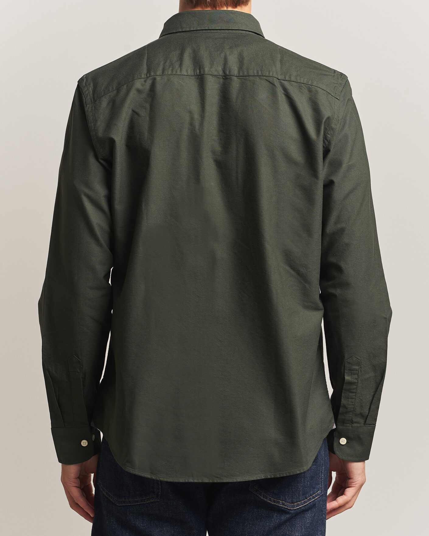 Herre | Gensere | Morris | Douglas Oxford Shirt Olive
