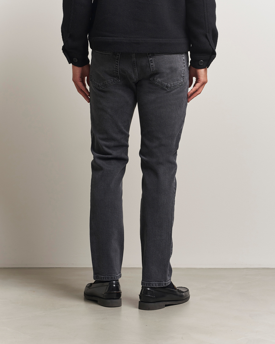 Herre | Jeans | Jeanerica | TM005 Tapered Jeans Black Overdye