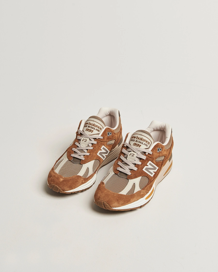 Herre | Sneakers | New Balance Made In US & UK | New Balance Made in Made In UK 991 Sneakers Brown