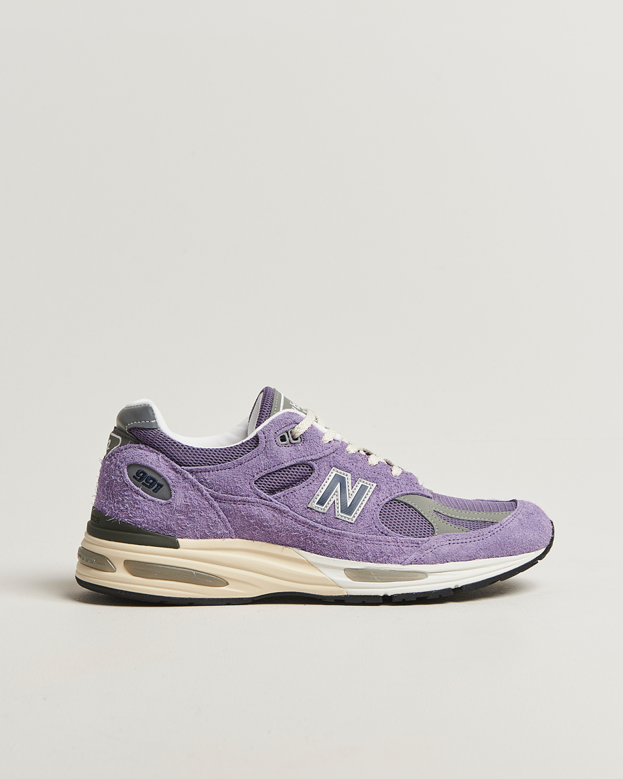 Herre | Sneakers | New Balance Made In US & UK | New Balance Made in Made In UK 991 Sneakers Purple
