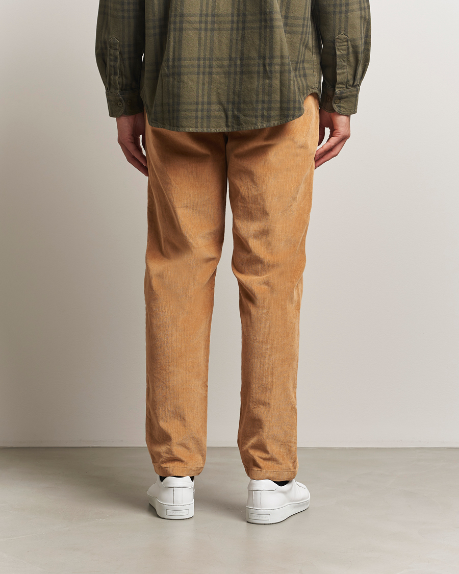 Herre | Bukser | KnowledgeCotton Apparel | Chuck Regular Cord Trousers Cinamon