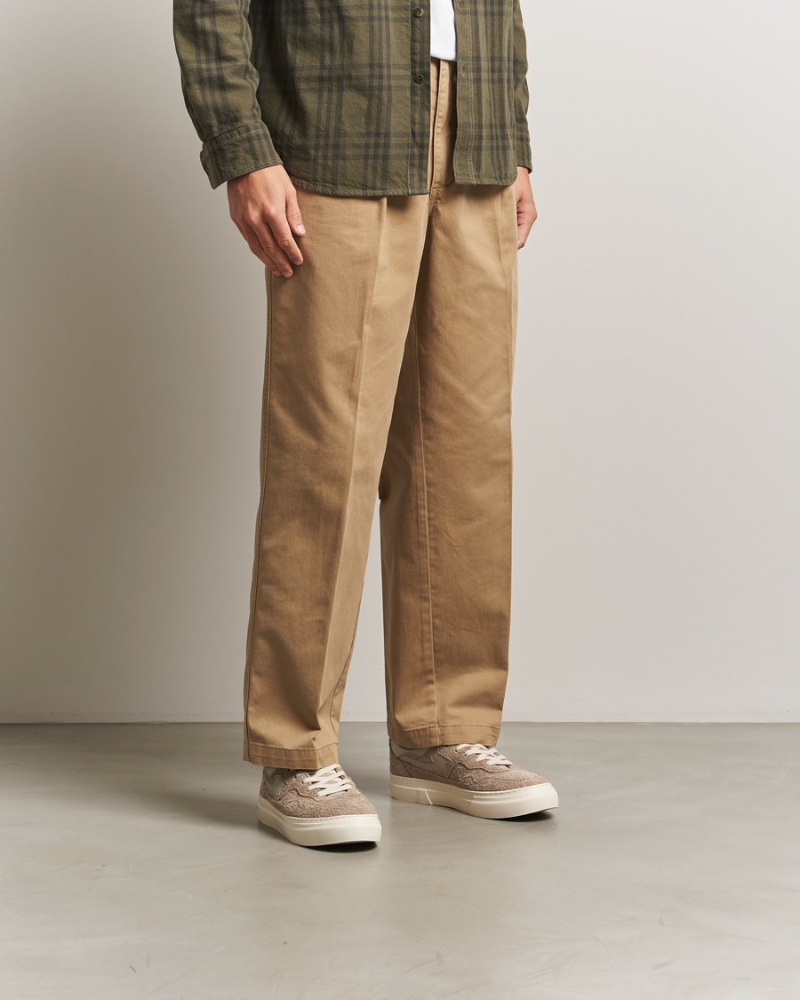 Herre | Sneakers | Stepney Workers Club | Pearl S-Strike Suede Sneaker Raw Taupe