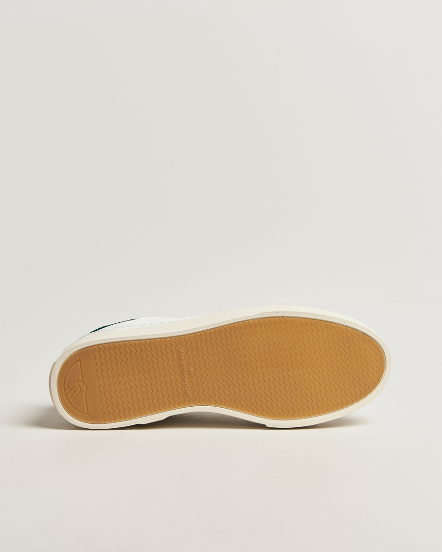 Herre | Sneakers | Stepney Workers Club | Pearl Leather/Suede Mix Sneaker White Green