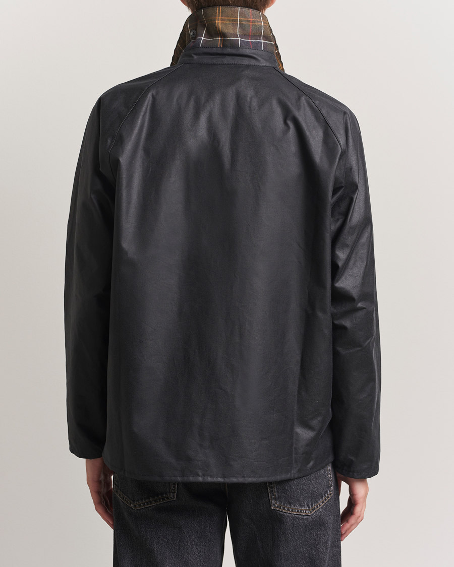 Herre | Jakker | Barbour Lifestyle | Tracker Wax Jacket Navy