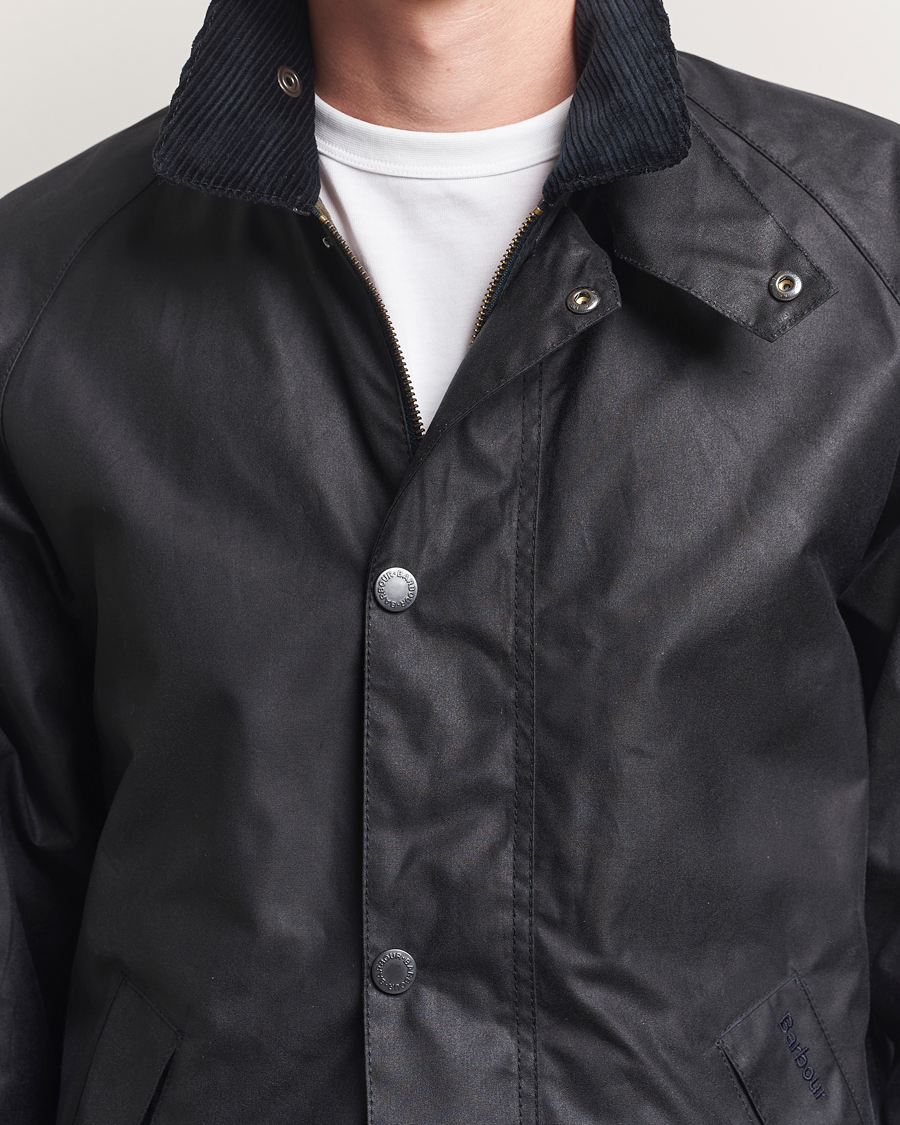 Herre | Jakker | Barbour Lifestyle | Tracker Wax Jacket Navy
