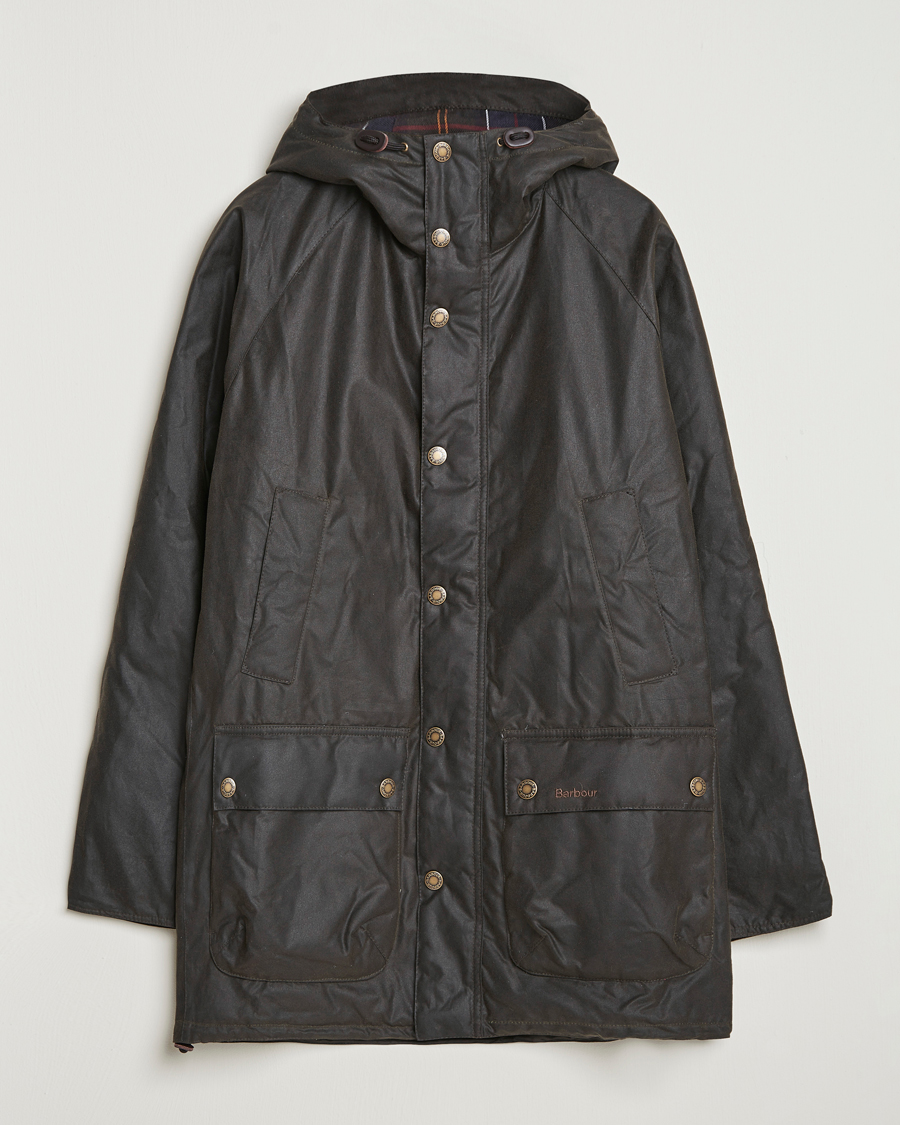 Herre | Jakker | Barbour Lifestyle | Bedale Wax Parka Olive
