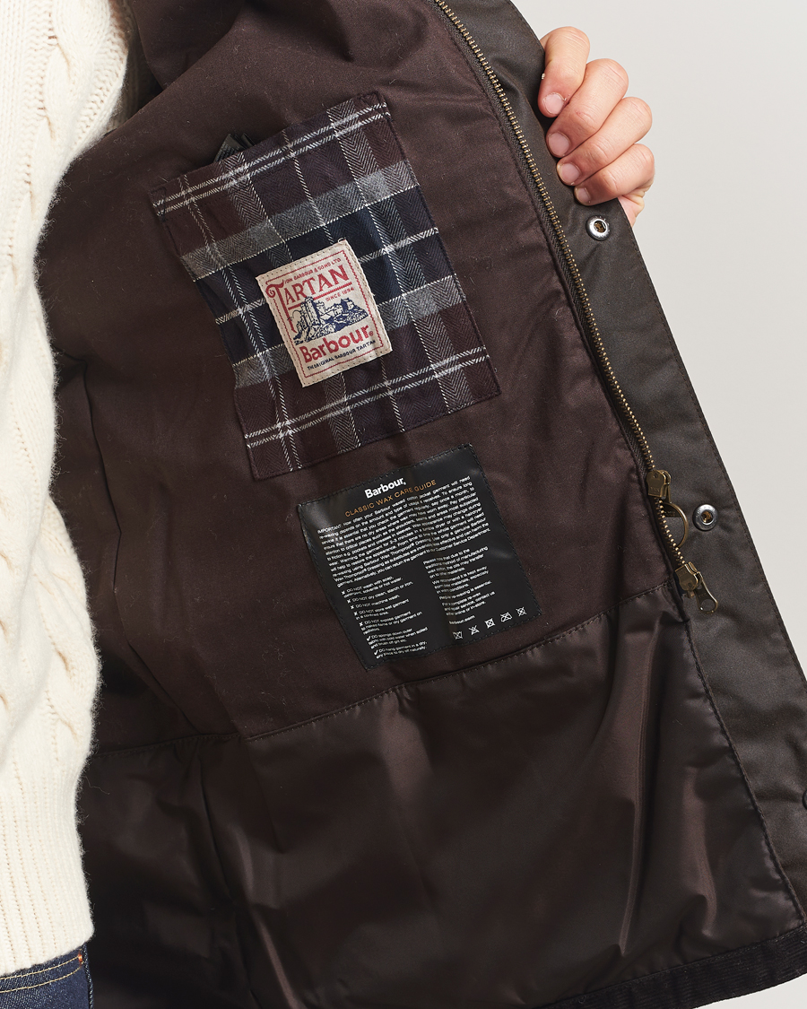 Herre | Jakker | Barbour Lifestyle | Modern Border Wax Jacket Brown