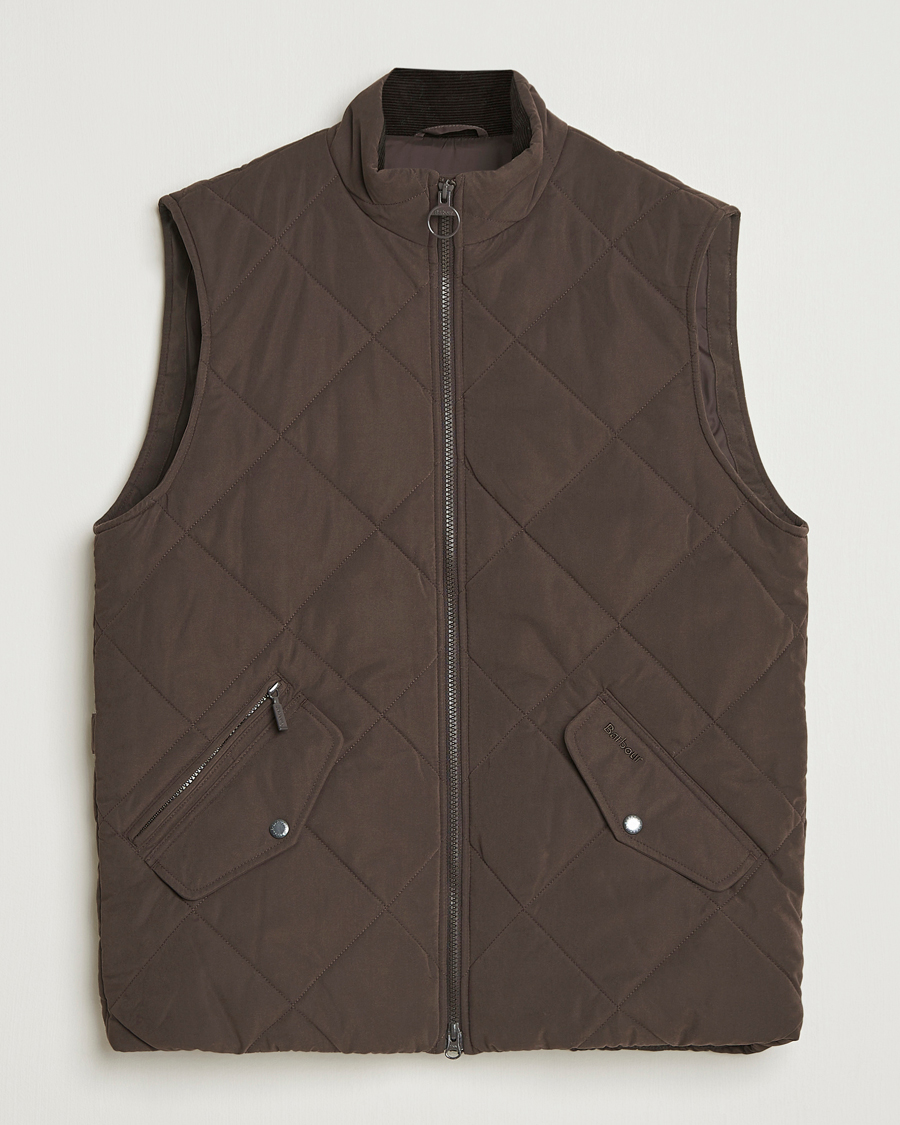 Herre | Vester | Barbour Lifestyle | City Chelsea Quilted Gilet Brown
