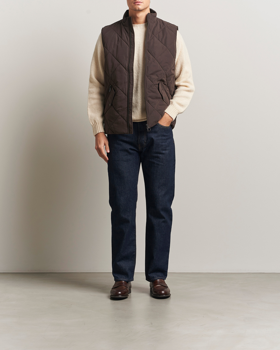 Herre | Vester | Barbour Lifestyle | City Chelsea Quilted Gilet Brown