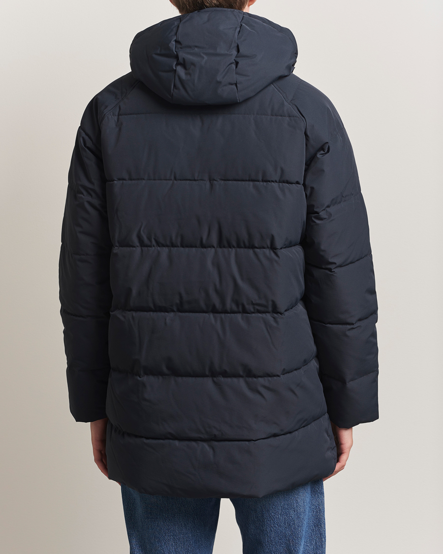 Herre | Jakker | Barbour Lifestyle | Hooded Bedale Puffer Jacket Dark Navy
