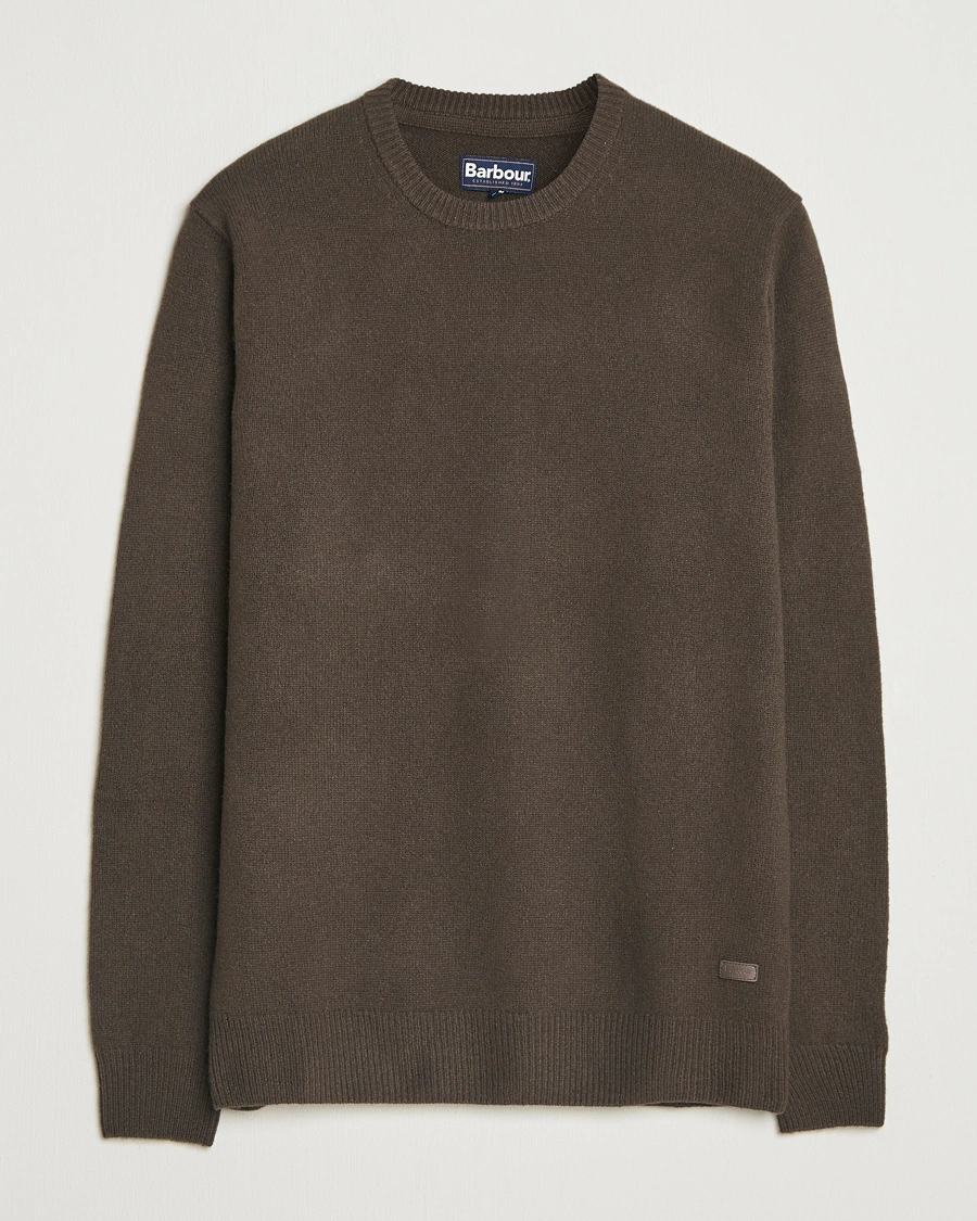 Herre | Gensere | Barbour Lifestyle | Patch Crew Dark Oak