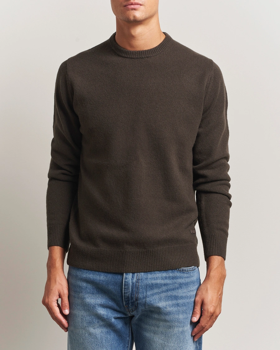 Herre | Gensere | Barbour Lifestyle | Patch Crew Dark Oak