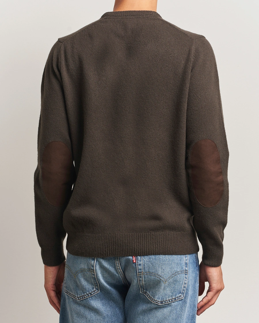 Herre | Gensere | Barbour Lifestyle | Patch Crew Dark Oak