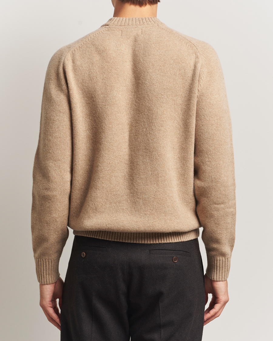 Herre | Gensere | Barbour Lifestyle | Grangetown Lambswool Crewneck Stone