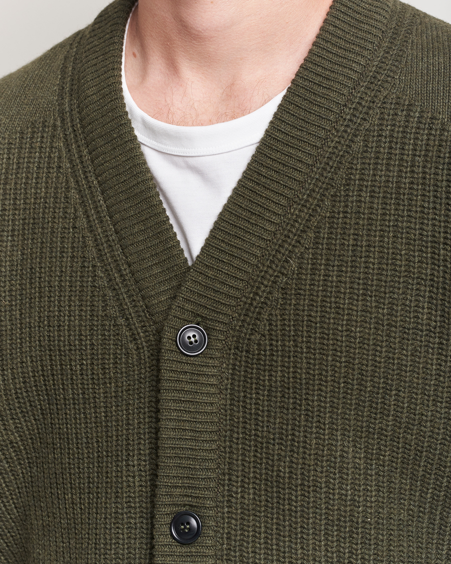 Herre | Gensere | Barbour Lifestyle | Mainland Knitted Cardigan Olive