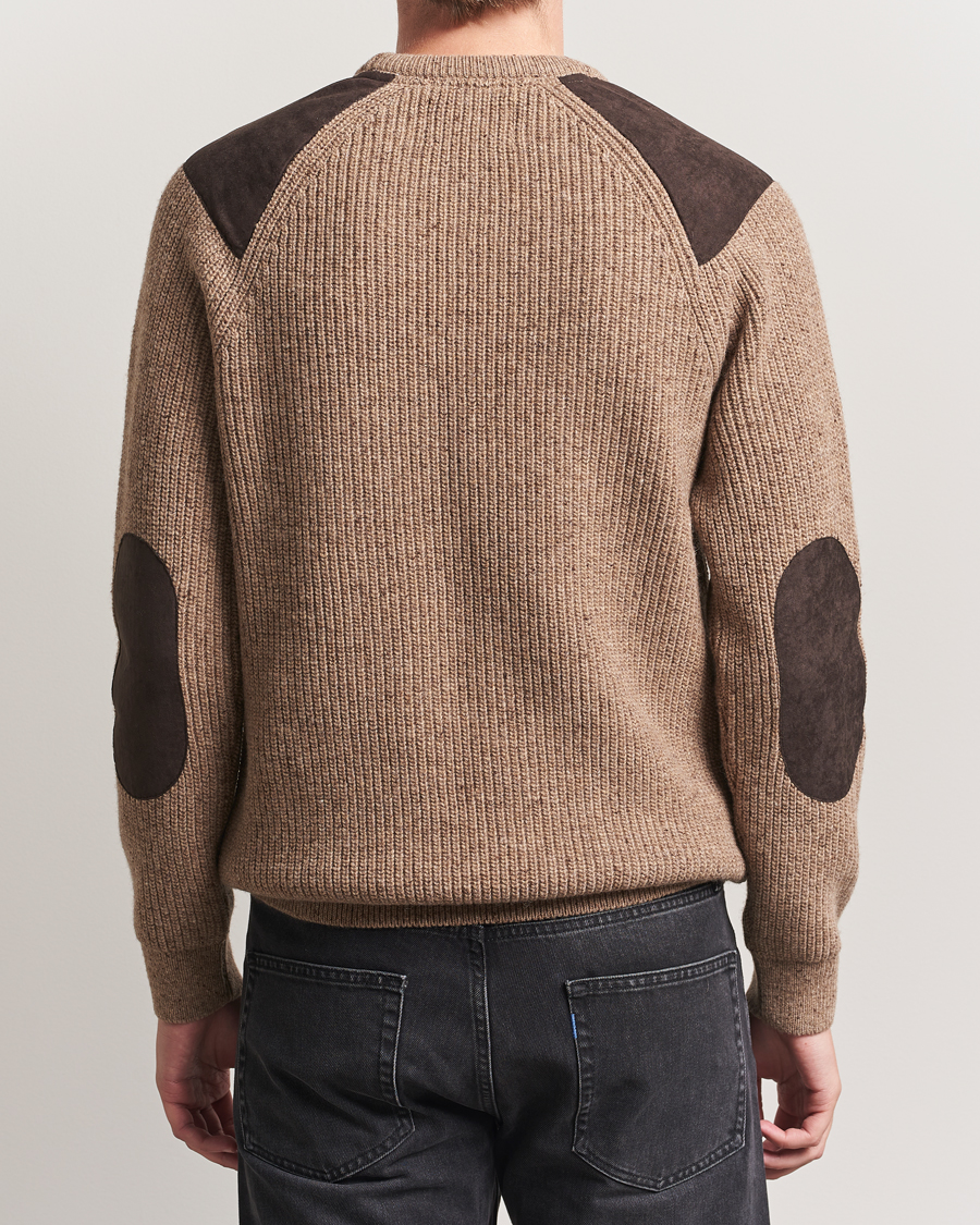 Herre | Gensere | Barbour Lifestyle | Raisethorpe Knitted Crewneck Stone
