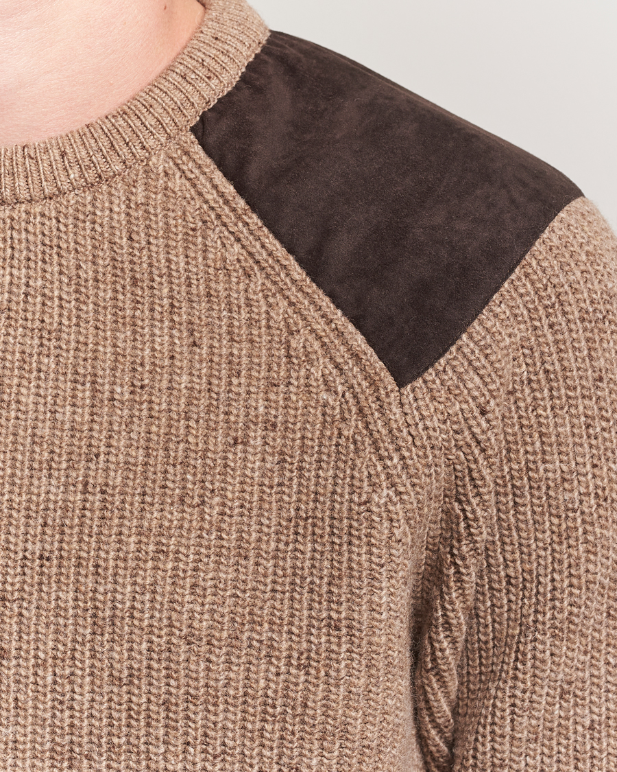 Herre | Gensere | Barbour Lifestyle | Raisethorpe Knitted Crewneck Stone