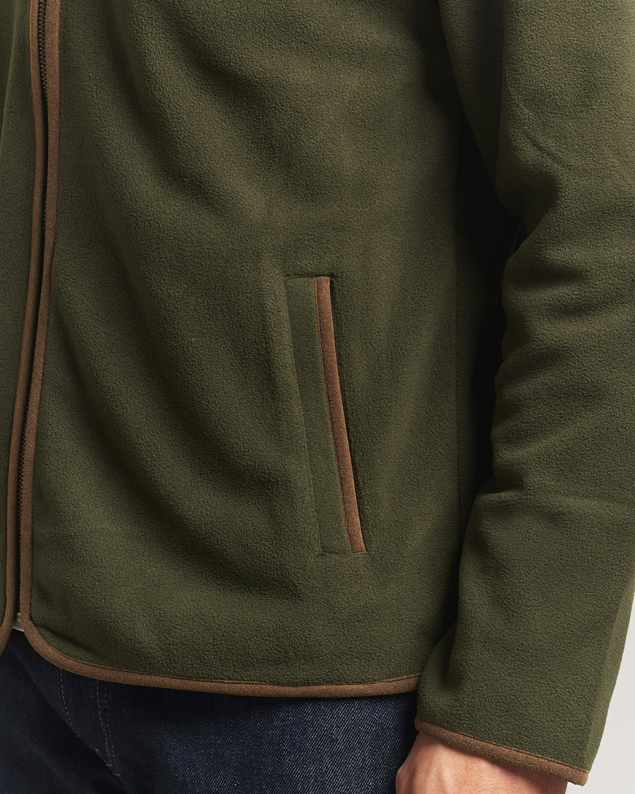 Herre | Gensere | Barbour Lifestyle | Harwood Zip Thru Fleece Olive