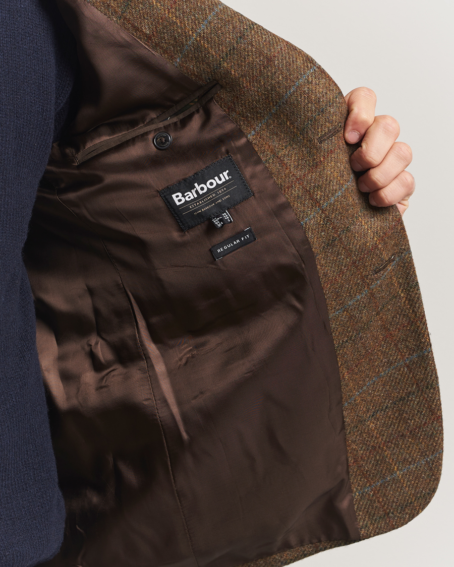 Herre | Dressjakker | Barbour Lifestyle | Sullivan Moons Check Blazer Brown