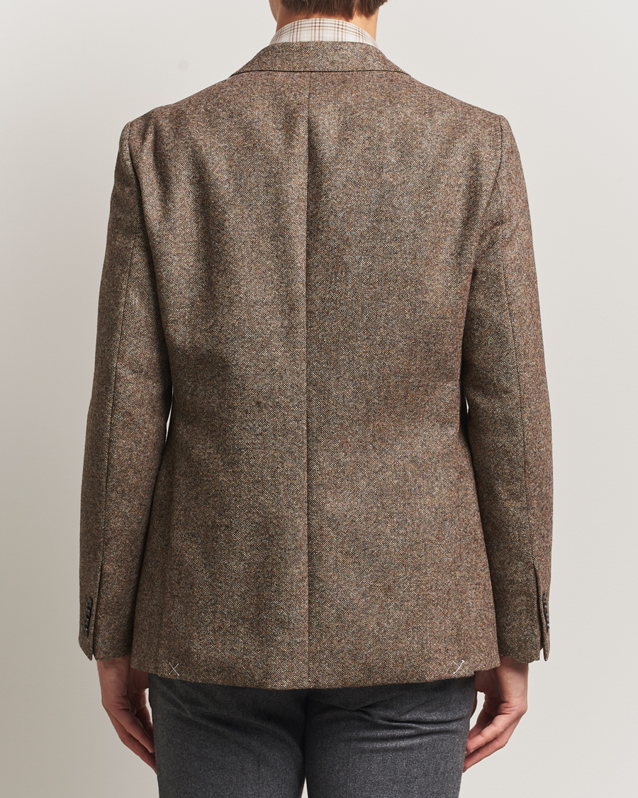 Herre | Dressjakker | Barbour Lifestyle | Godfrey Moons Shetlands Blazer Brown