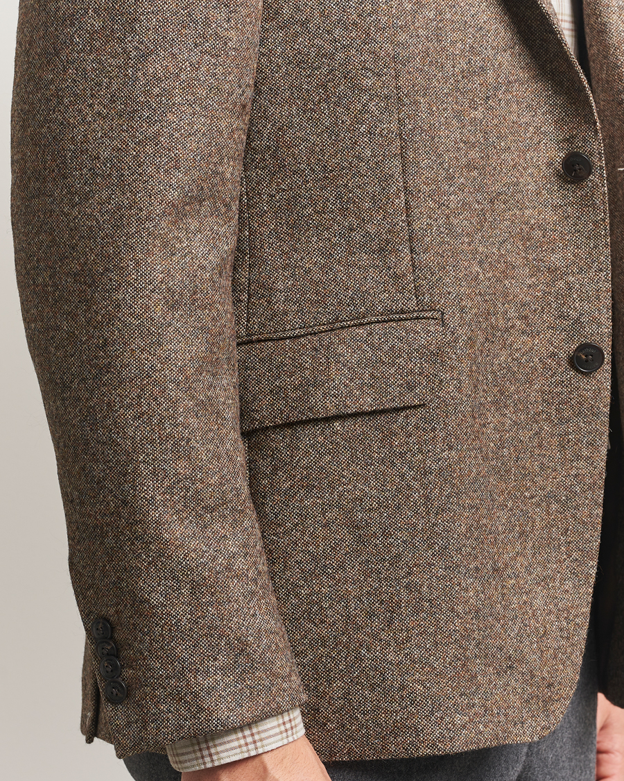 Herre | Dressjakker | Barbour Lifestyle | Godfrey Moons Shetlands Blazer Brown