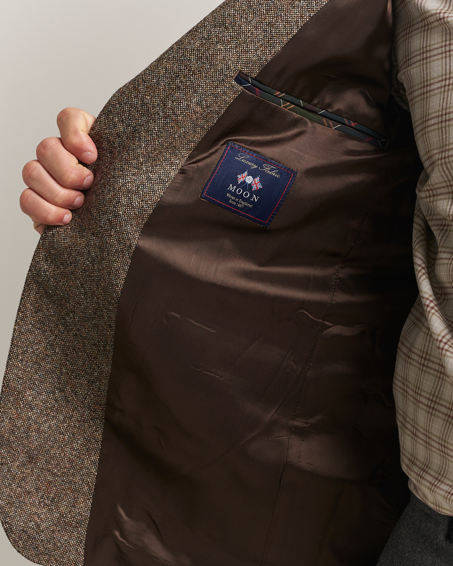 Herre | Dressjakker | Barbour Lifestyle | Godfrey Moons Shetlands Blazer Brown