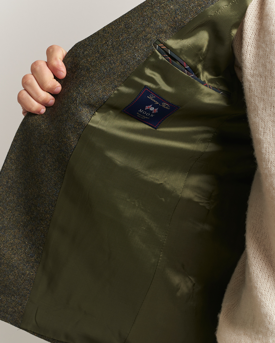 Herre | Dressjakker | Barbour Lifestyle | Godfrey Moons Shetlands Blazer Olive