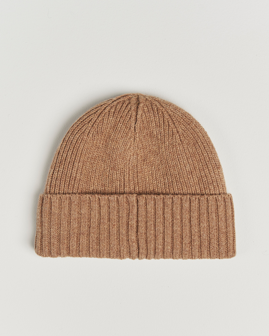 Herre | Luer | Barbour Lifestyle | Carlton Wool Beanie Military Brown