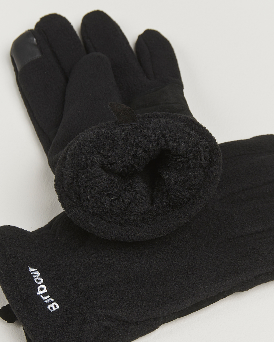 Herre | Hansker | Barbour Lifestyle | Coleford Fleece Gloves Black