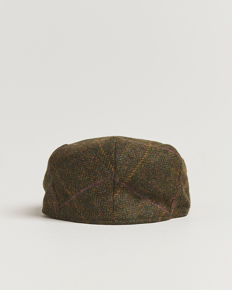 Herre | Hatter og capser | Barbour Lifestyle | Cireff Tweed Cap Green