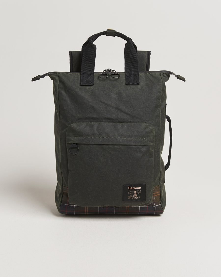 Herre | Vesker | Barbour Lifestyle | Field Wax Backpack Sage