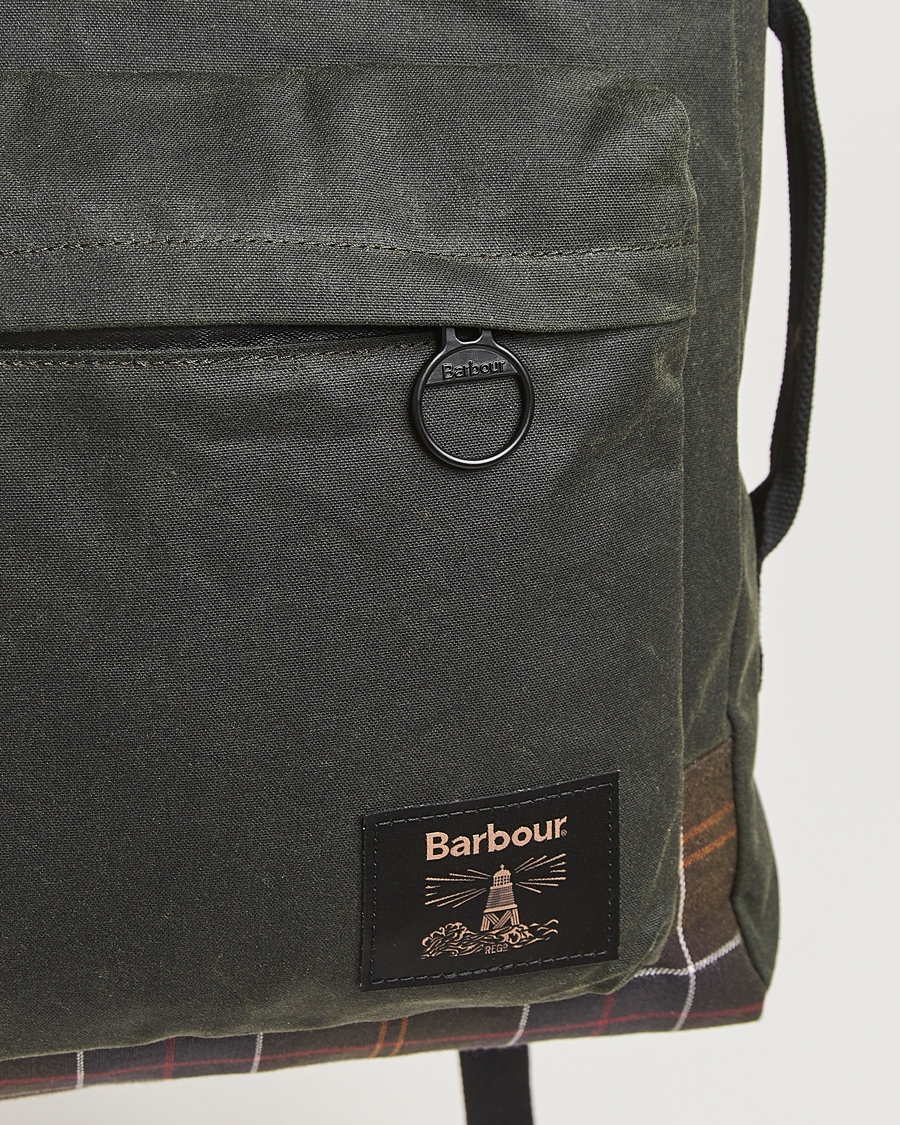 Herre | Vesker | Barbour Lifestyle | Field Wax Backpack Sage