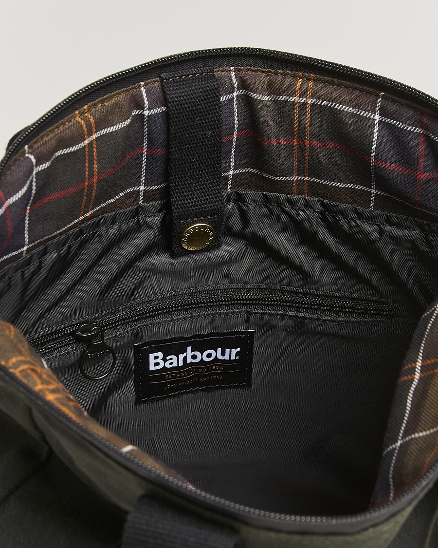 Herre | Vesker | Barbour Lifestyle | Field Wax Backpack Sage