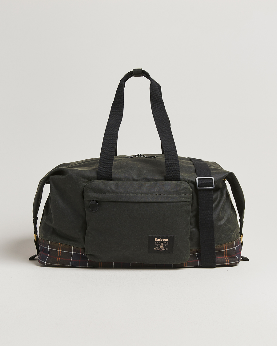 Herre | Vesker | Barbour Lifestyle | Field Wax Holdall Sage
