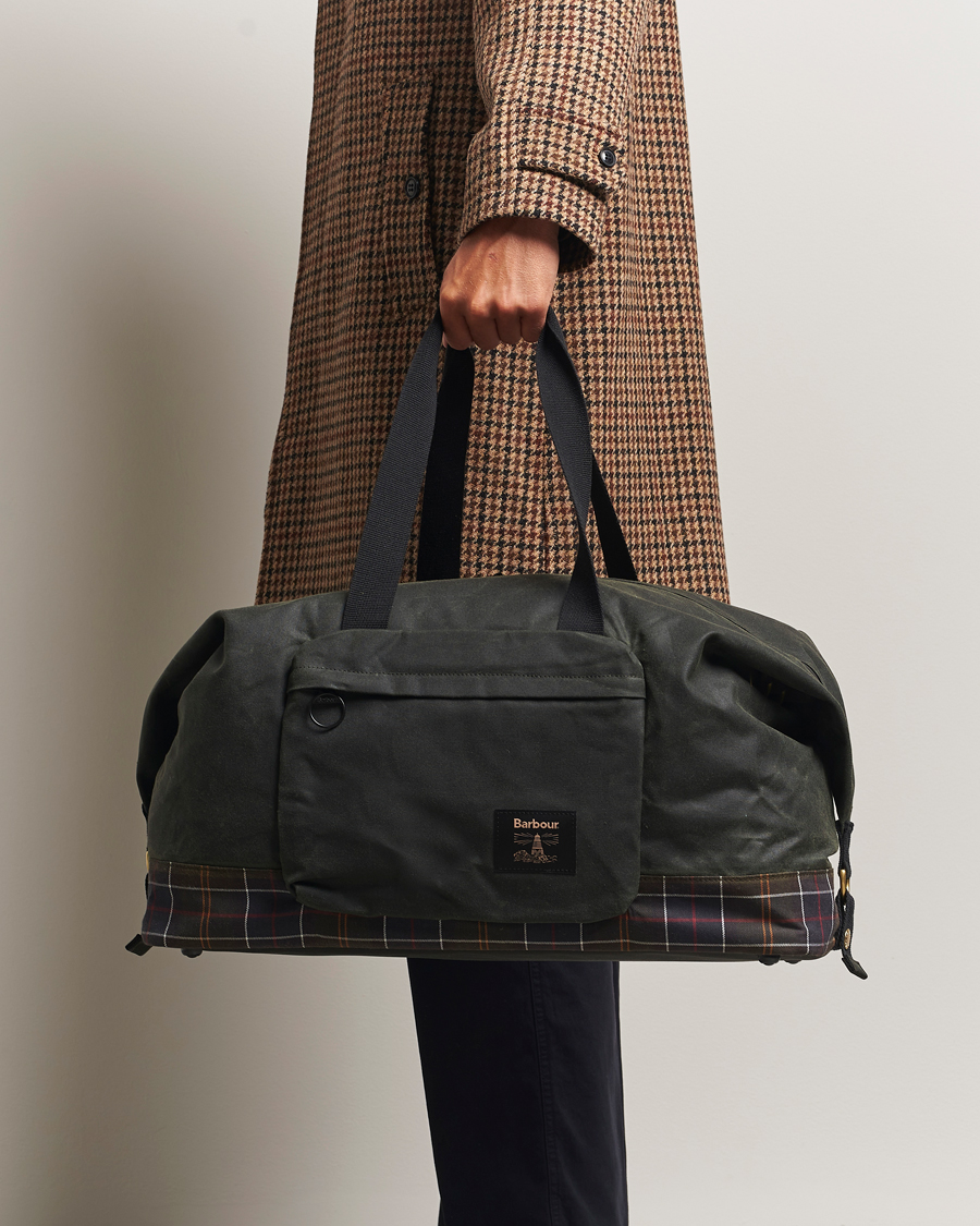 Herre | Vesker | Barbour Lifestyle | Field Wax Holdall Sage