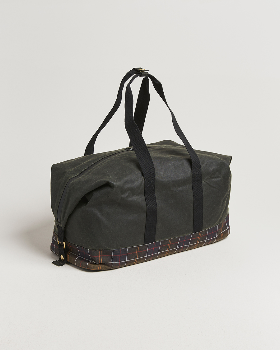 Herre | Vesker | Barbour Lifestyle | Field Wax Holdall Sage