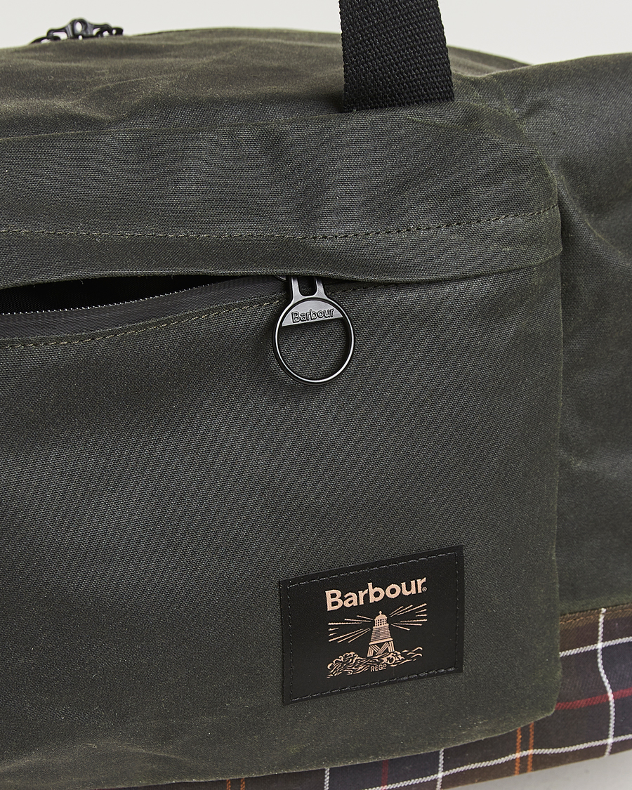Herre | Vesker | Barbour Lifestyle | Field Wax Holdall Sage