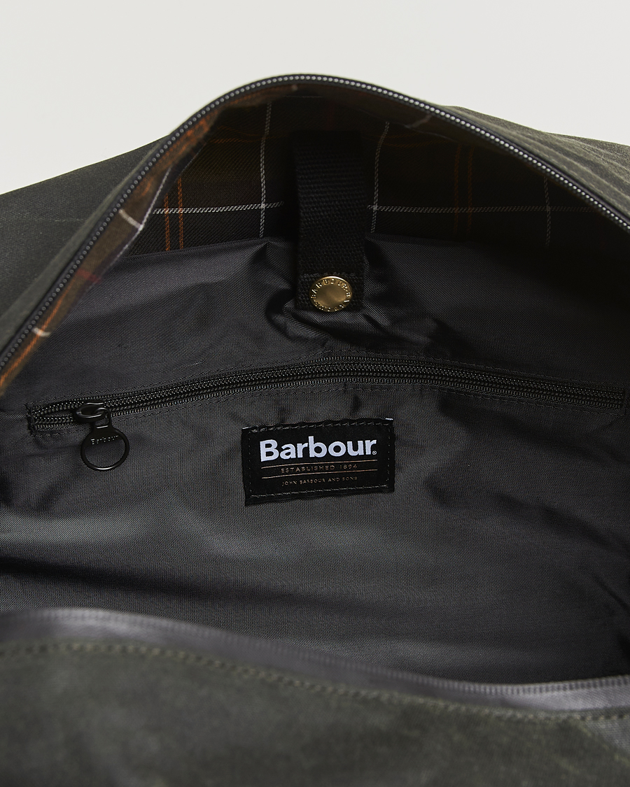 Herre | Vesker | Barbour Lifestyle | Field Wax Holdall Sage