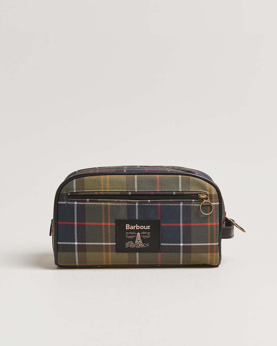 Herre | Vesker | Barbour Lifestyle | Tartan Hanging Washbag Classic