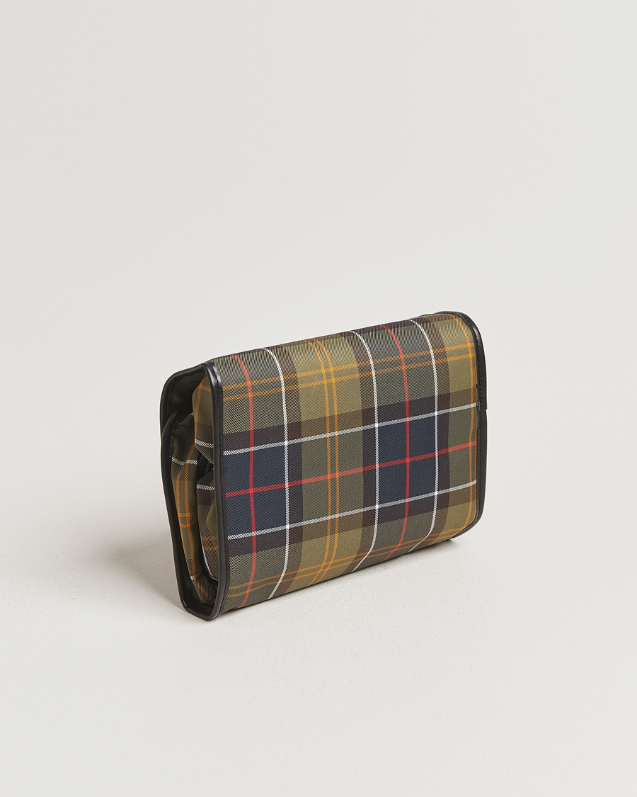 Herre | Barbour Lifestyle Tartan Hanging Washbag Classic | Barbour Lifestyle | Tartan Hanging Washbag Classic