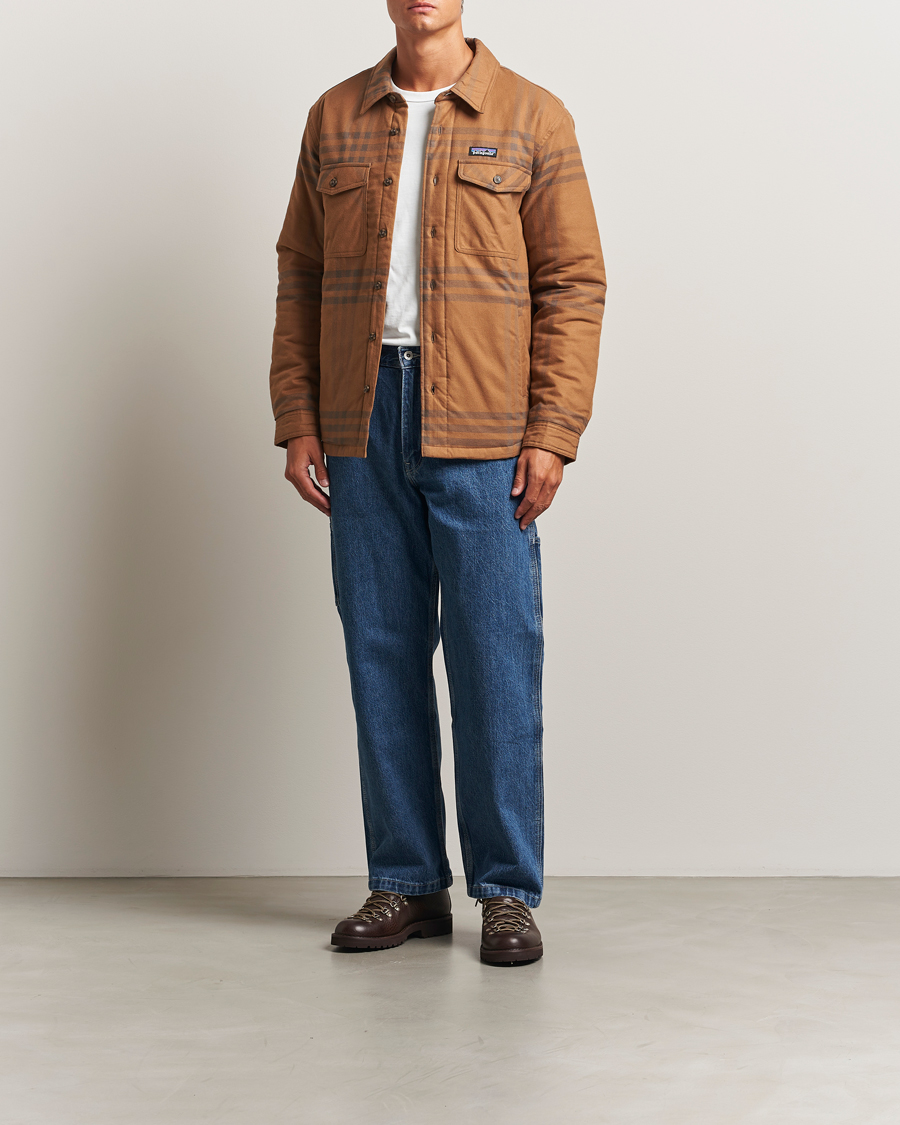 Herre | Skjorter | Patagonia | Lightweigt Insulated Fjord Flannel Shirt Deer Brown