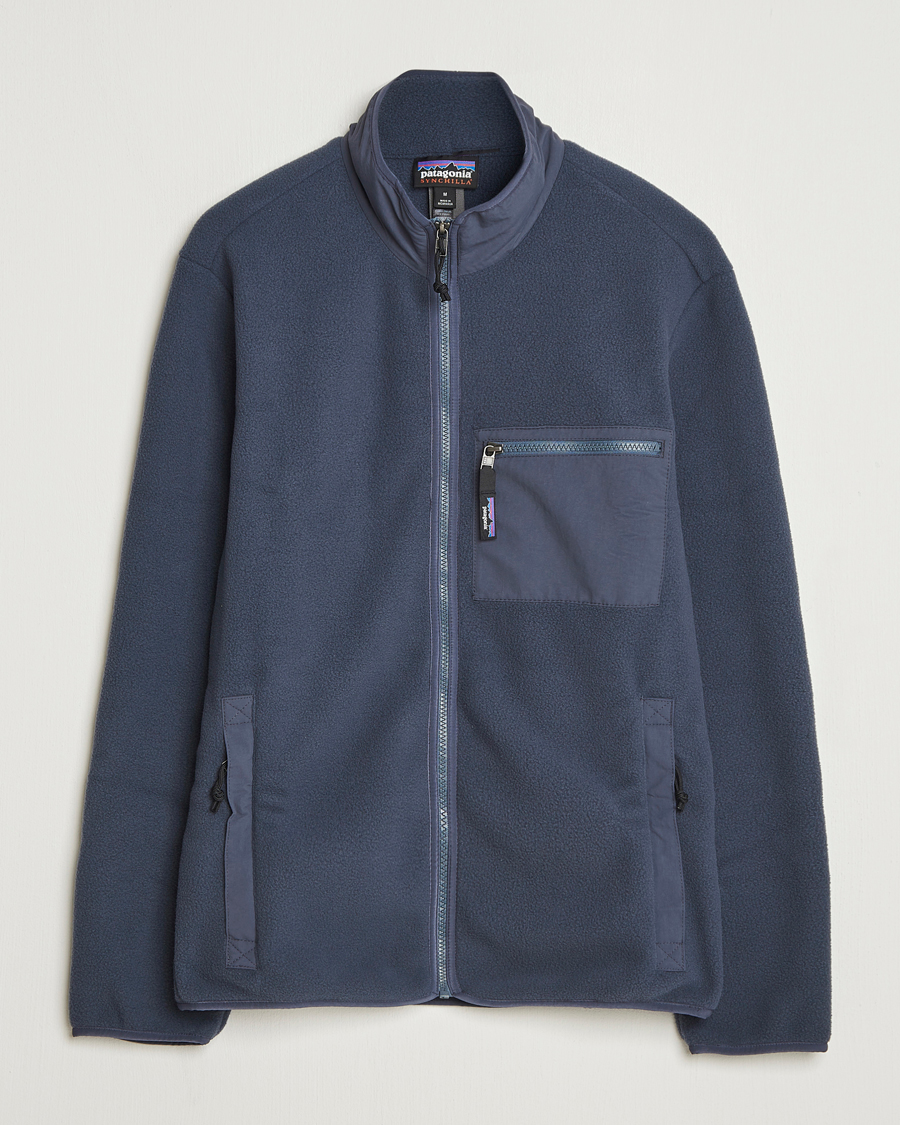 Herre | Gensere | Patagonia | Synch Fleece Jacket Smolder Blue