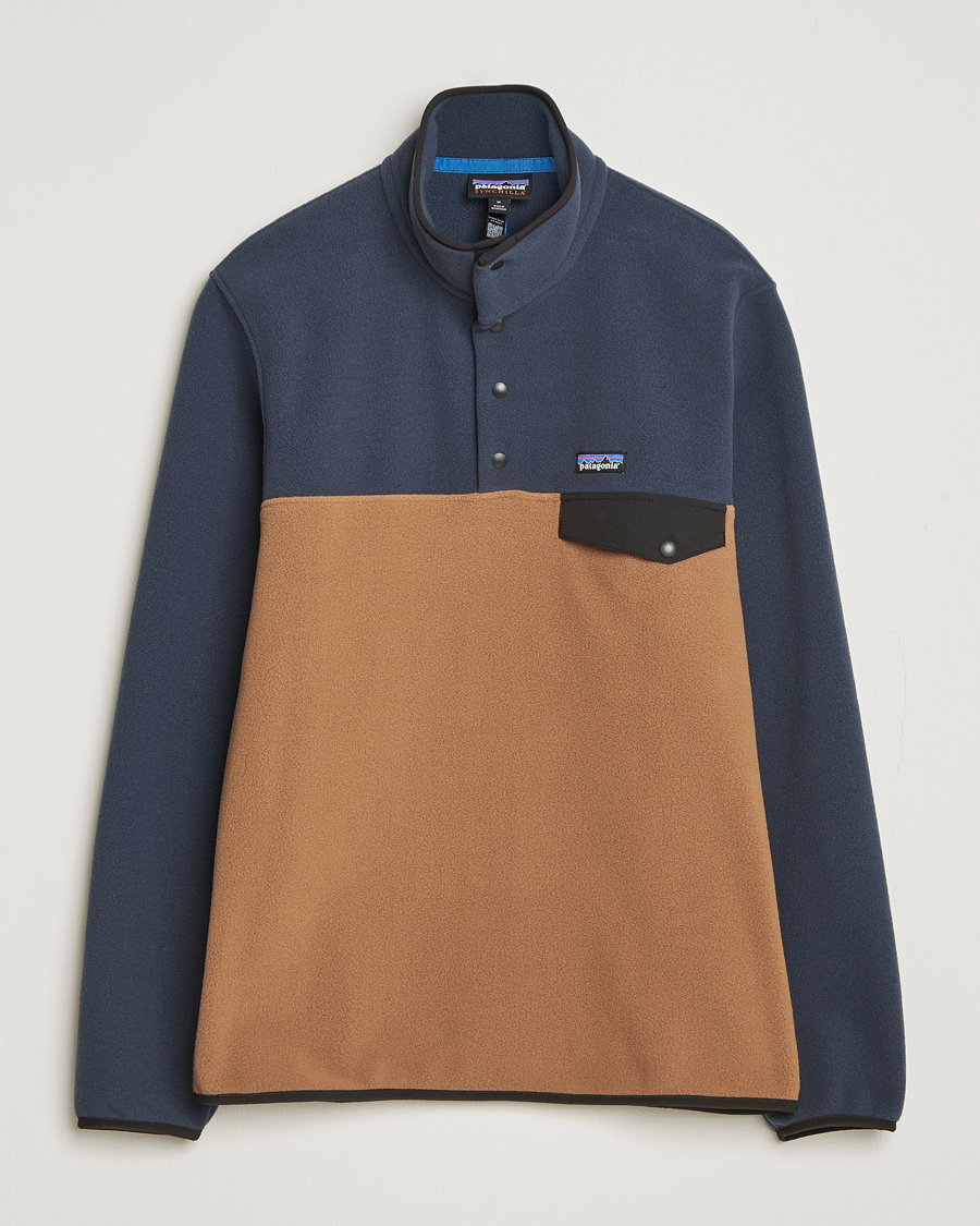 Herre | Gensere | Patagonia | Synch Snap T Half Zip Fleece Deer Brown