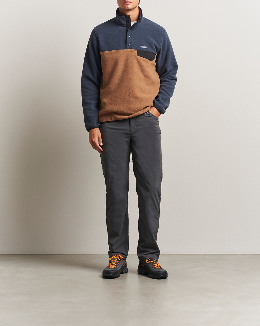 Herre | Gensere | Patagonia | Synch Snap T Half Zip Fleece Deer Brown