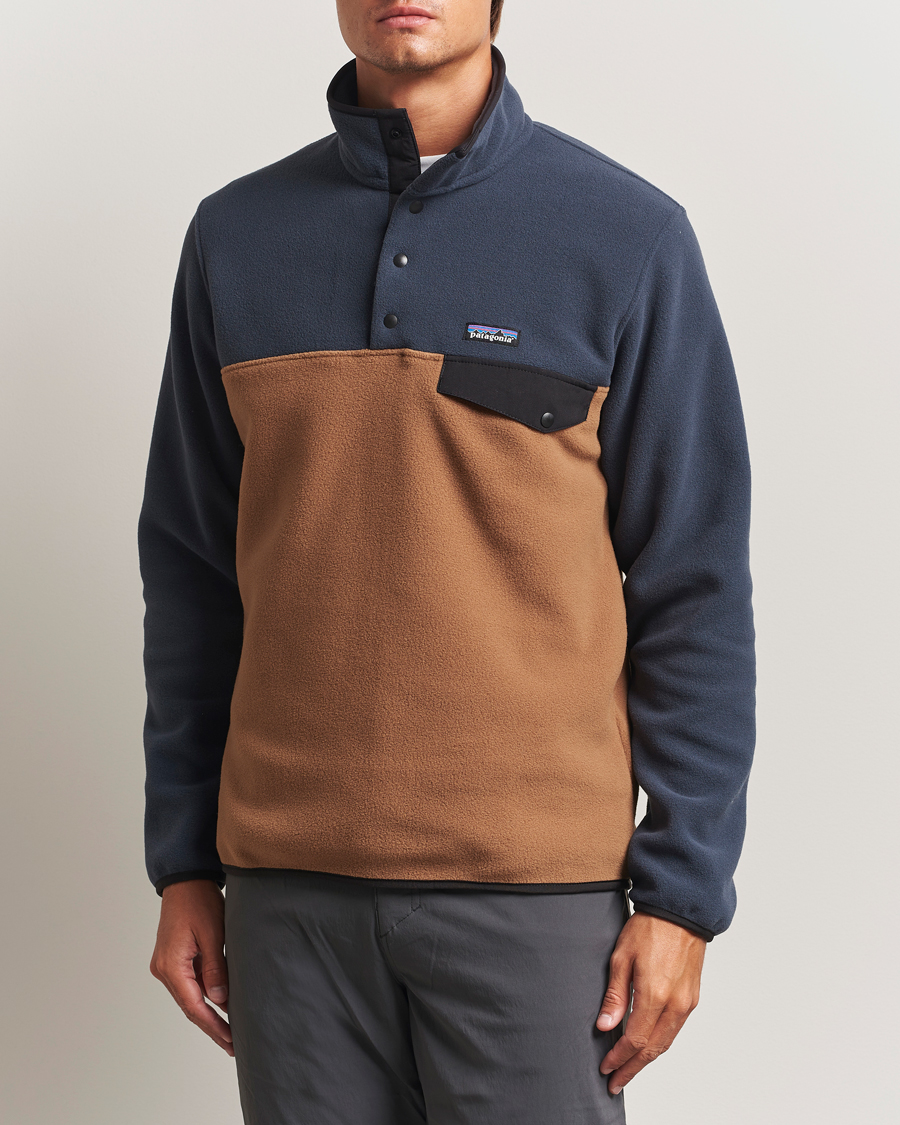 Herre | Gensere | Patagonia | Synch Snap T Half Zip Fleece Deer Brown