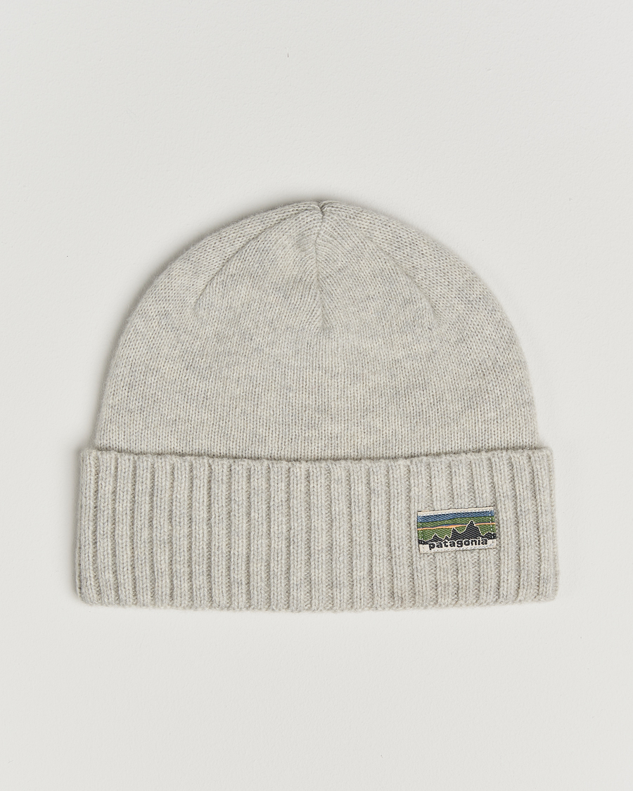 Herre | Luer | Patagonia | Brodeo Beanie Crisp Grey