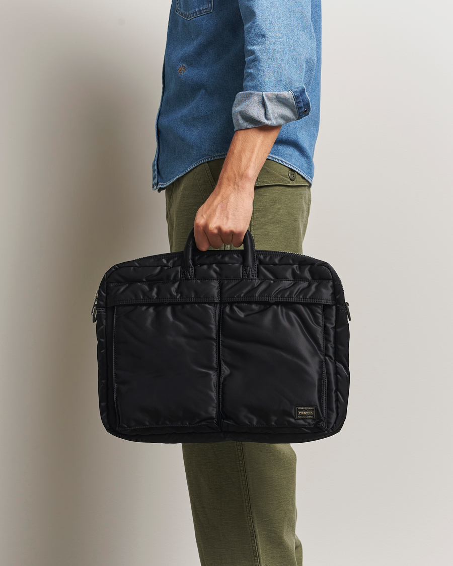 Herre | Vesker | Porter-Yoshida & Co. | Porter-Yoshida & Co.Tanker 2Way Document BagBlack