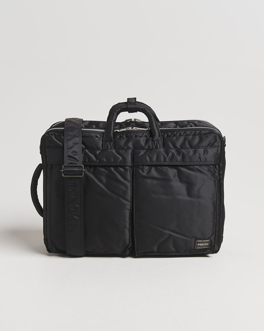 Herre | Vesker | Porter-Yoshida & Co. | Tanker 3Way Document Bag Black