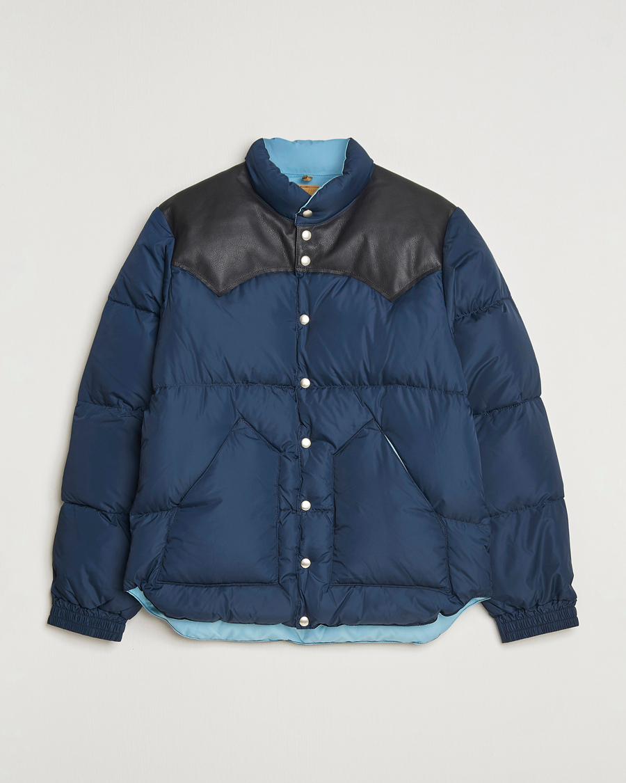 Herre | Jakker | Rocky Mountain Featherbed | Down Jacket Dark Navy