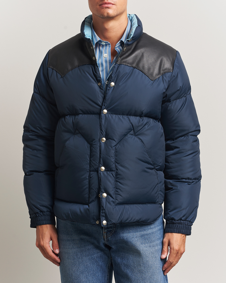 Herre | Jakker | Rocky Mountain Featherbed | Down Jacket Dark Navy